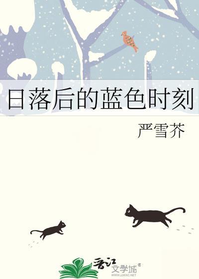 日落后天空出现的蓝色